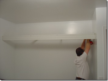 Then attach it to the wall