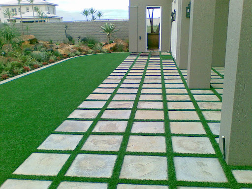 artificial grass decor