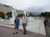Liam and Gary in Nice