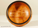 Tasmanian Rose Myrtle & resin, 9in. diam.