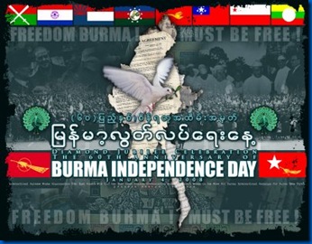 birmania independencia