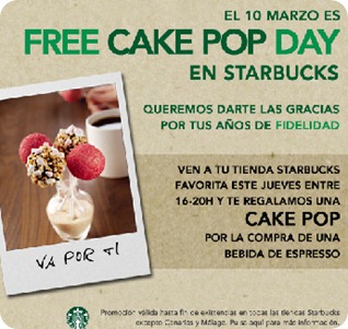 free cake pop day
