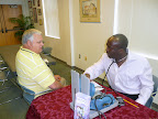 Bob Sprinkel (Admin) talks to Dr. Awe
