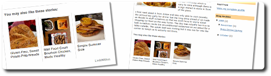 Photo of the LinkWithin Widget