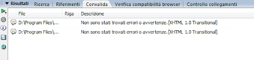 controllo validato