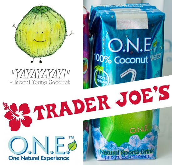 ONE Coconut Water at Trader Joe's!