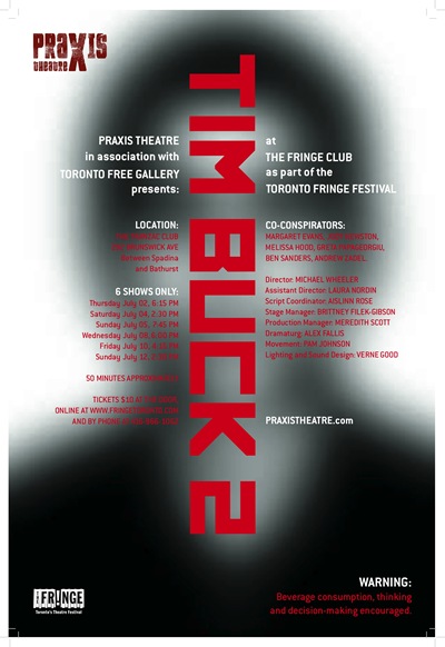 Tim Buck 2 real poster