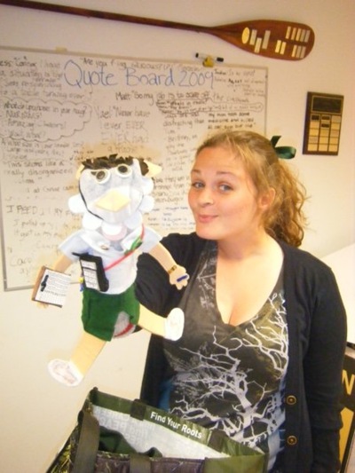 Puppet Tim with me