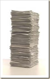 stack of paper