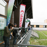 Testing optics just in front of the optic`s hall &ndash; 19-Apr-2009