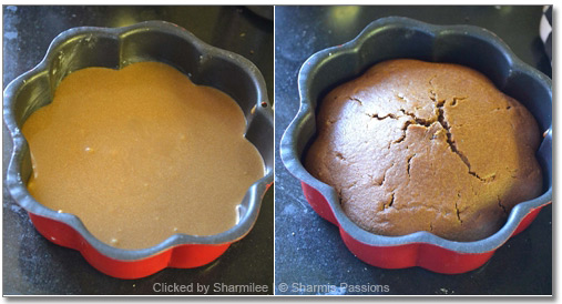 Eggless Choco Coffee Cake Recipe Eggless Choco Coffee Cake Recipe