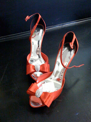Karen Millen shoes for photo shoot in London