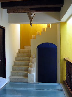Interior of Casa El Carretero in Cartagena