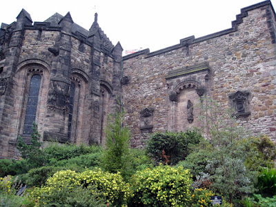 Church in Edinburgh Castle complex in Scotland
