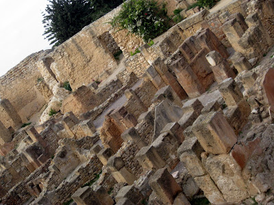 Roman ruins in Carthage