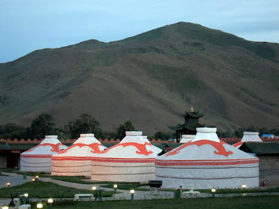 Gers at Hotel Mongolia in Ulaanbaatar
