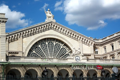 Gare de l'Est in Paris France