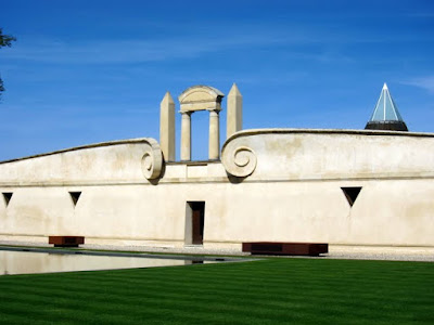 Chateau at the Marathon du Medoc in France