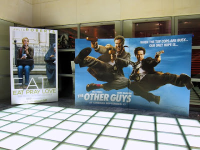 Movie posters at Sony Pictures in London