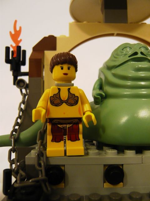 Peow's Passions: Lego 4475 - Jabba's Message, Lego 4476 - Jabba's Prize,  Lego 4480 - Jabba's Palace