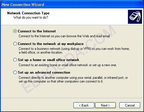Klik di sini untuk memperbesar gambar Network Connection Type