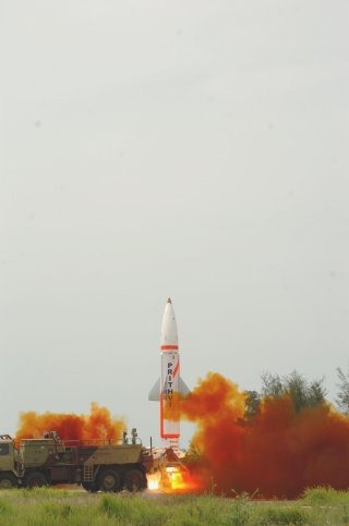 Nulear-capable Prithvi Short Range Ballistic Missile Wallpaper