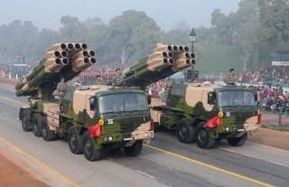 Indian Army's Multi-Barrel Rocket Launcher [MBRL] BM-30 Smerch Wallpaper