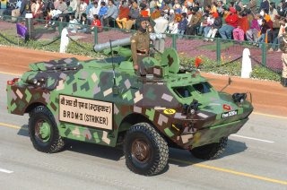 Indian Army Armoured Carrier Vehicle [BRDM-2 Striker Amphibious Armoured Carrier Vehicle]