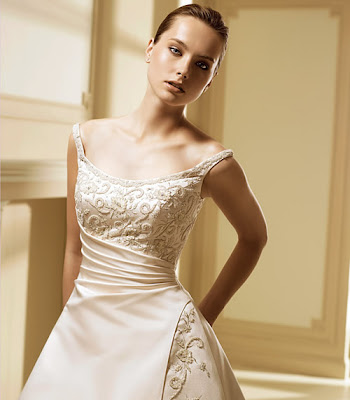 Modelo Marabu - Colección Satin - La Sposa 2008