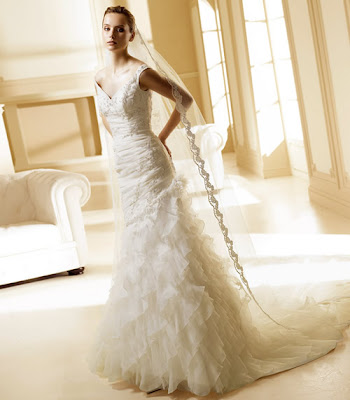 Modelo Megan - Colección Ruffles - La Sposa 2008