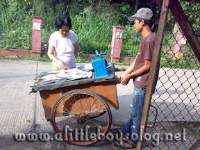 Fish Push Cart Vendor