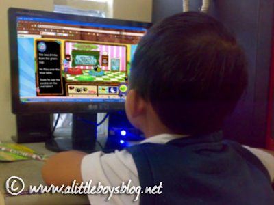 Playing online kindergarten games