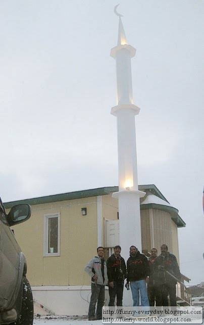 北極建清真寺