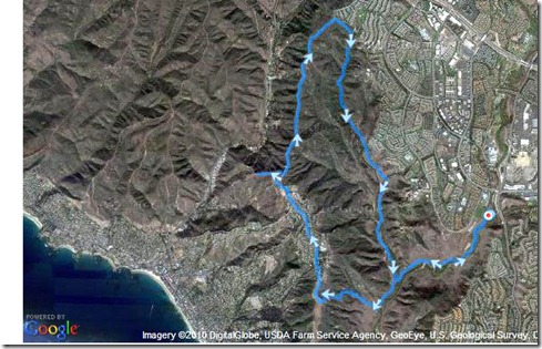 My Activities aliso wood cyns in the mud 11-28-2010