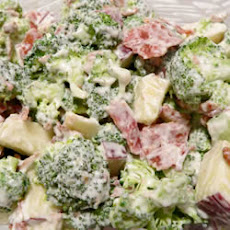 Green and White Salad