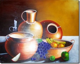 Painting - Jars