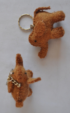 Felt Keyring