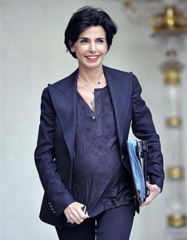 French Justice minister Rachida Dati Photo