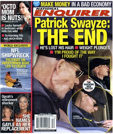 Patrick Swayze Hair Loss