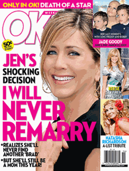 Jennifer Aniston Never Marry Again picture