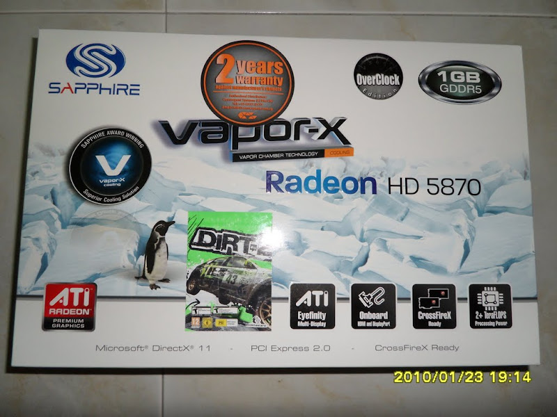 Sapphire 5870 Vapor-X