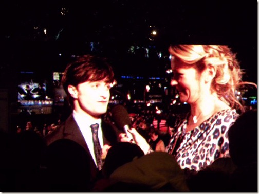 Daniel Radcliffe in Leicester Square