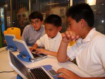 On the Internet is 115 million Chinese schoolboys