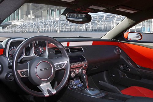 Interior of Pace Car