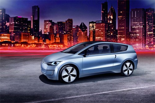 VW has shown a prototype of a city midget car