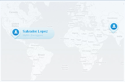Web map Pins