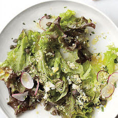 Green Salad with Crumbled Eggs