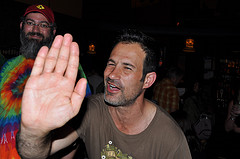 image of Dogfish Head himself Sam Calagione from last year's Seattle Beer Week, courtesy of our Flickr page