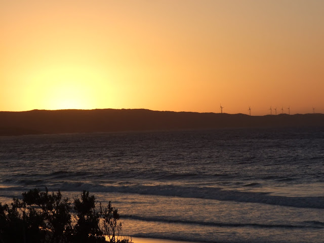 Sunrise at Cosy Corner beach