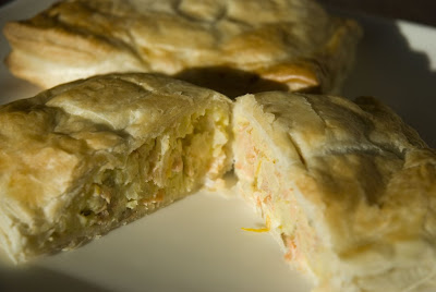 Salmon and Feta Puff Pastry Parcels